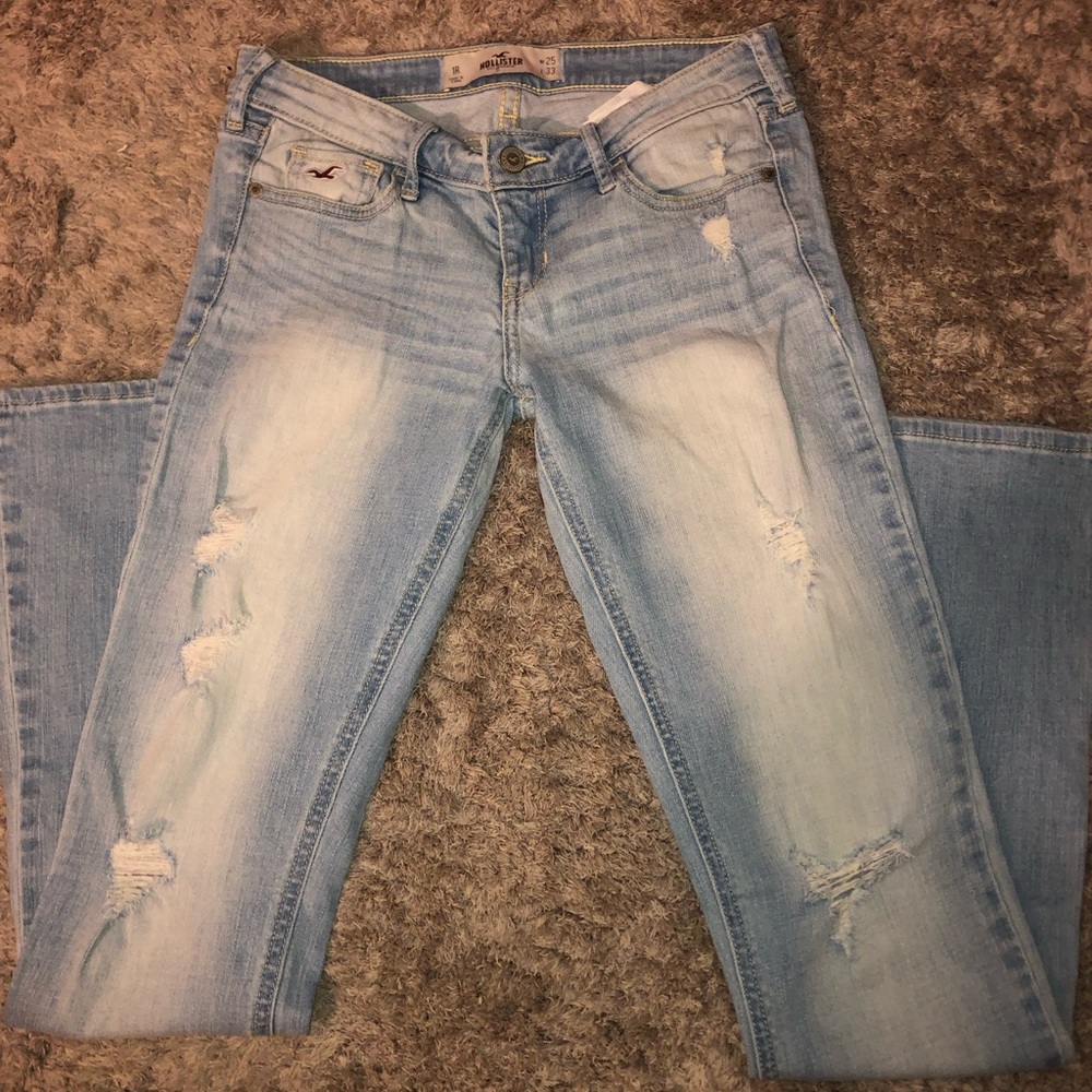 Distressed Hollister jeans
